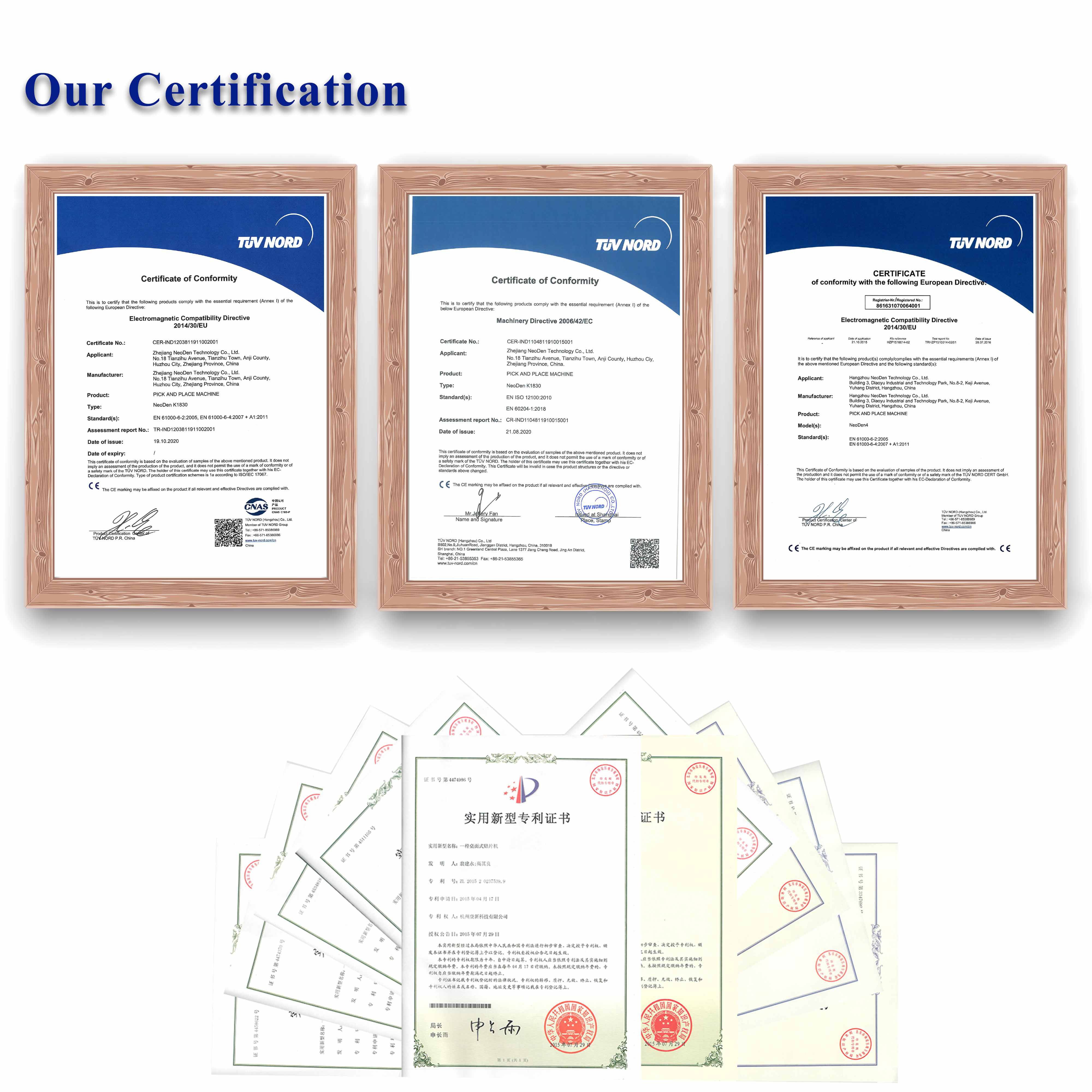 Certification