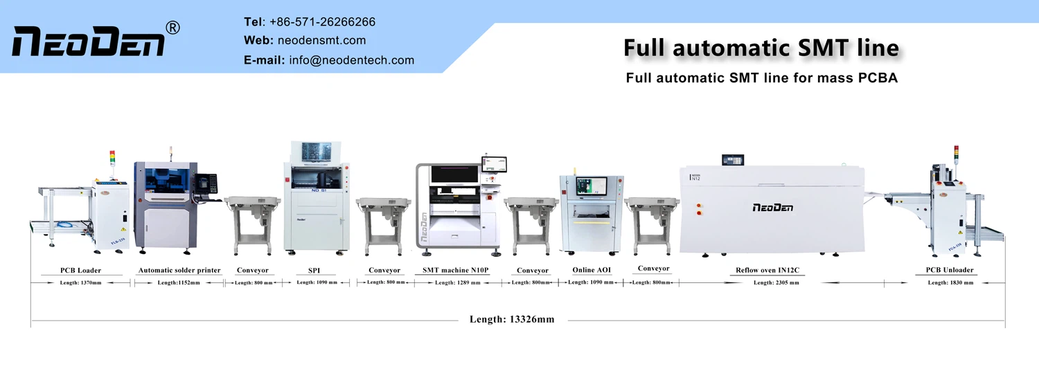 NeoDen N10p SMT production line NeoDen N10p SMT production line